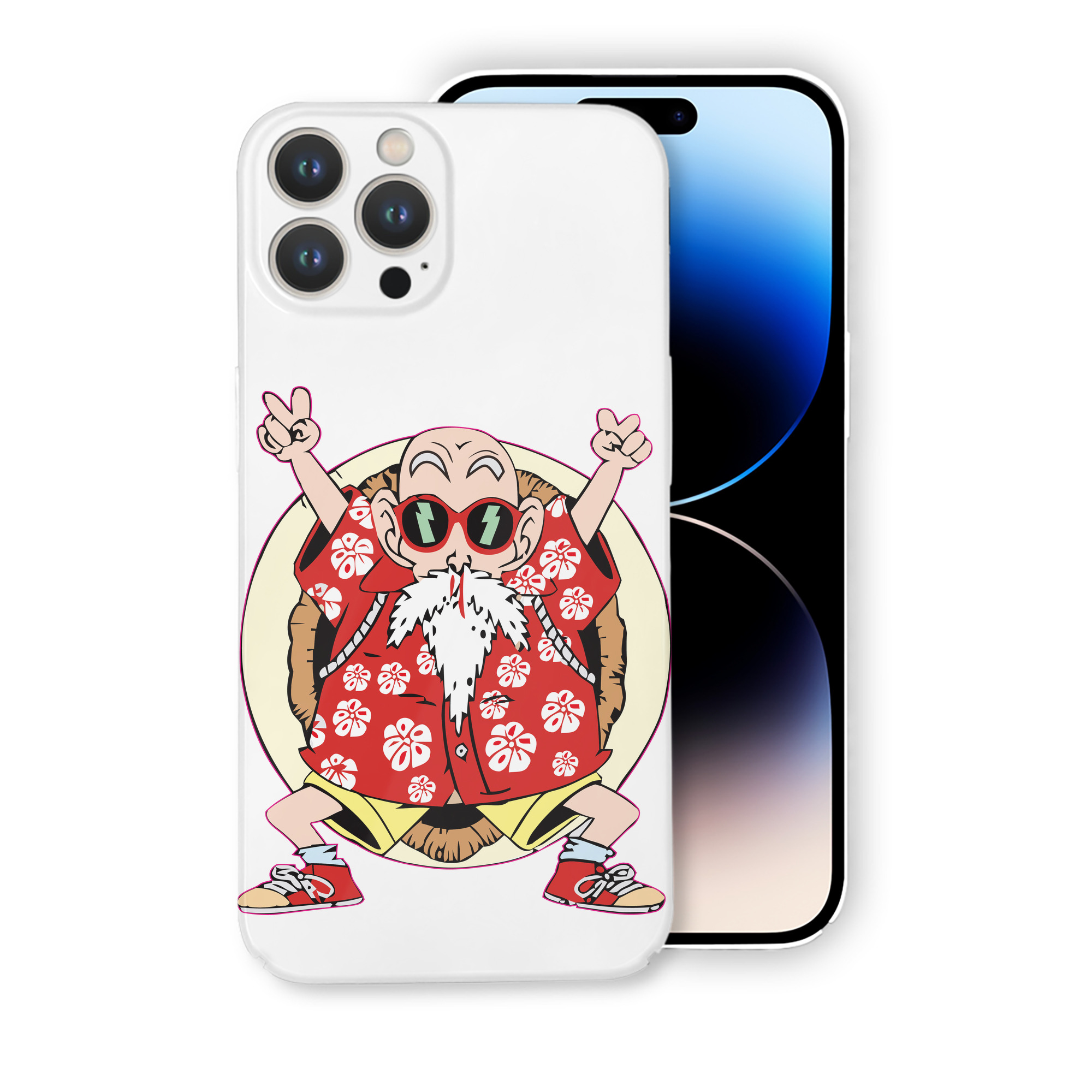 （画像用） ドラゴンボール 亀仙人（かめせんにん） DRAGON BALL Master Roshi Kame Sennin 【iPhone 14シリーズ対応】ハードケース